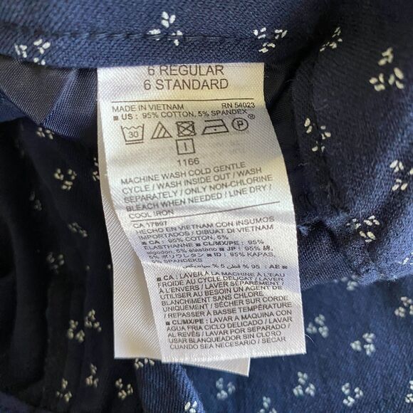 Old Navy Patterned Pixie Pants Women's 6 - Picture 5 of 10
